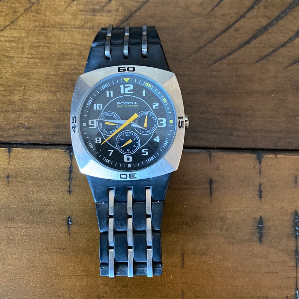 Fossil blue watch